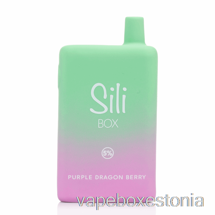 Vape Box Estonia Sili Box 6000 ühekordne Lilla Draakonimarja